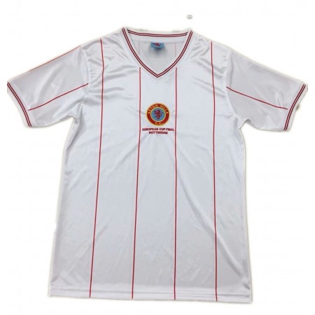 Billiga Fotbollströjor Aston Villa 1982 Retro Borta tröja Kortärmad
